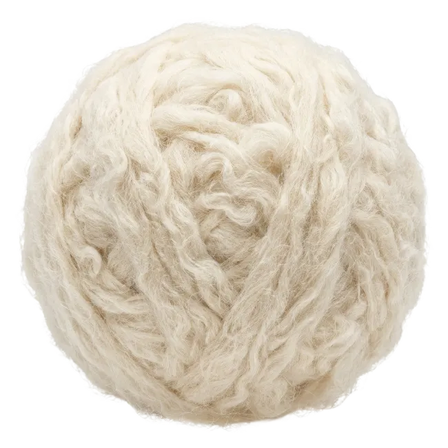White Ball of Wool Yarn