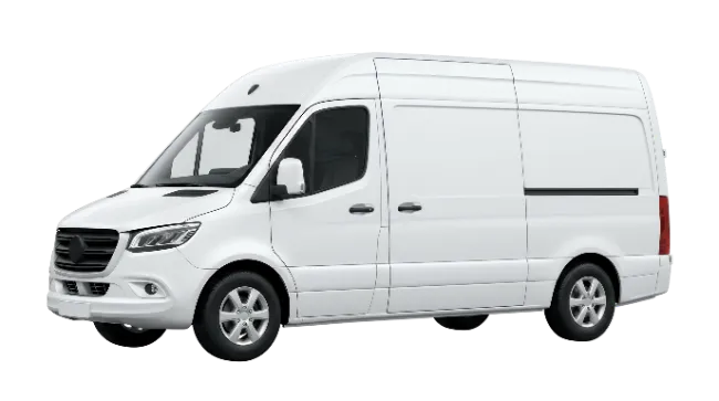 White Cargo Van