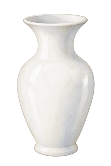 White Ceramic Vase Illustration