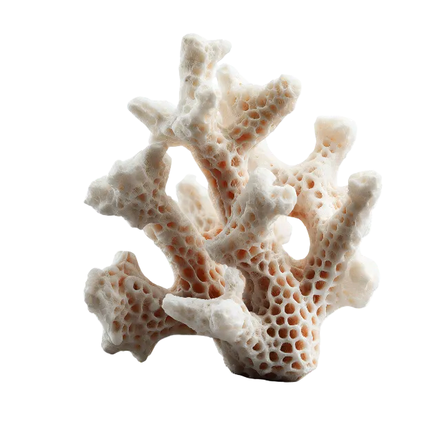 White Coral Skeleton