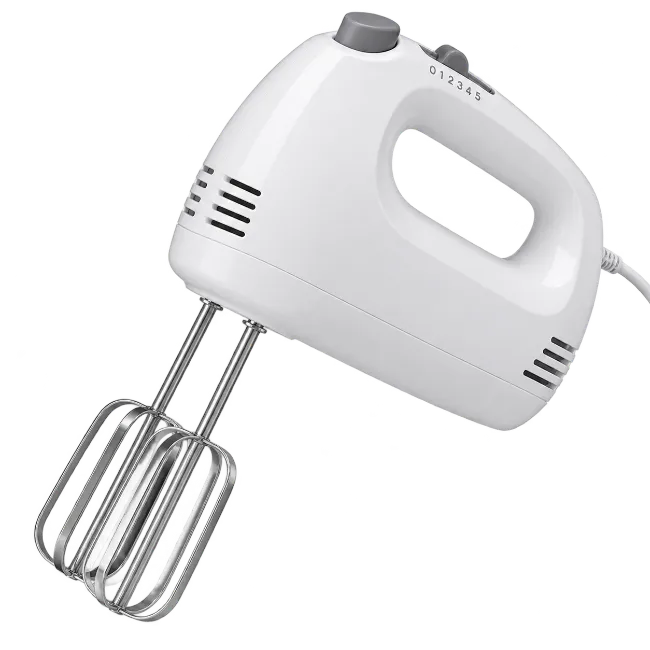 White Electric Hand Mixer