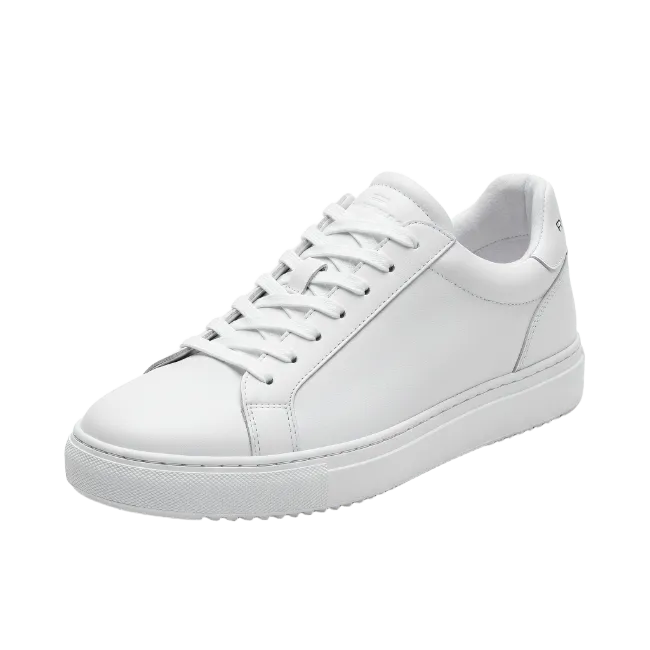 White Leather Sneaker Shoe