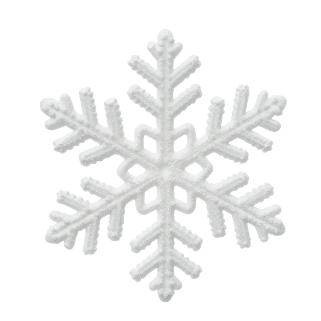 White Snowflake Crystal