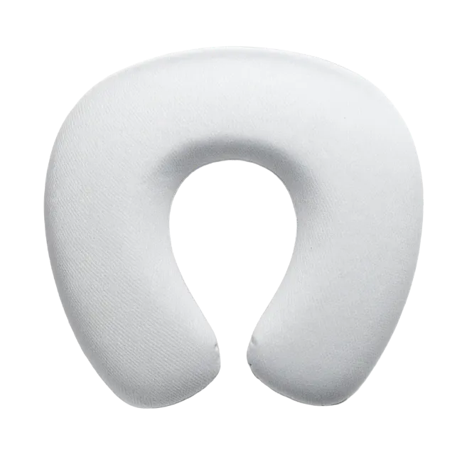 White Travel Neck Pillow