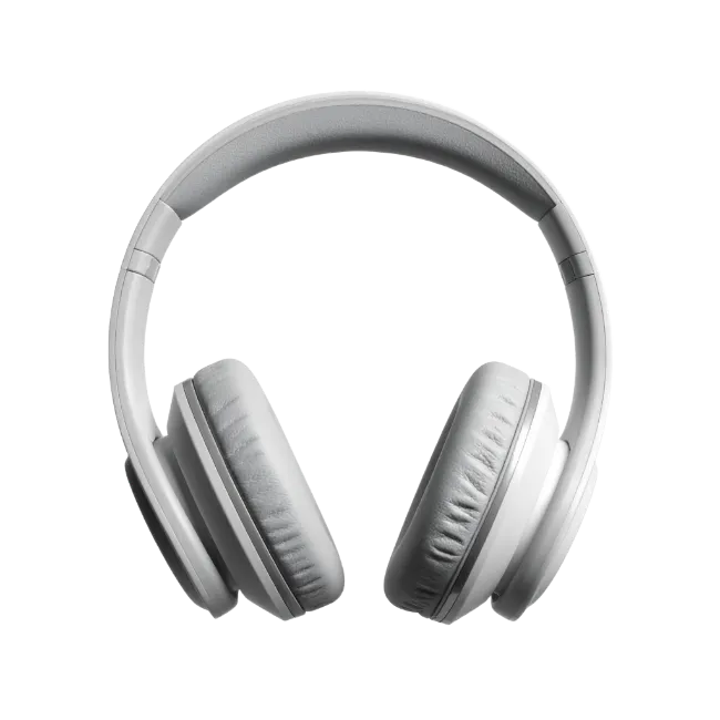 White Wireless Headphones