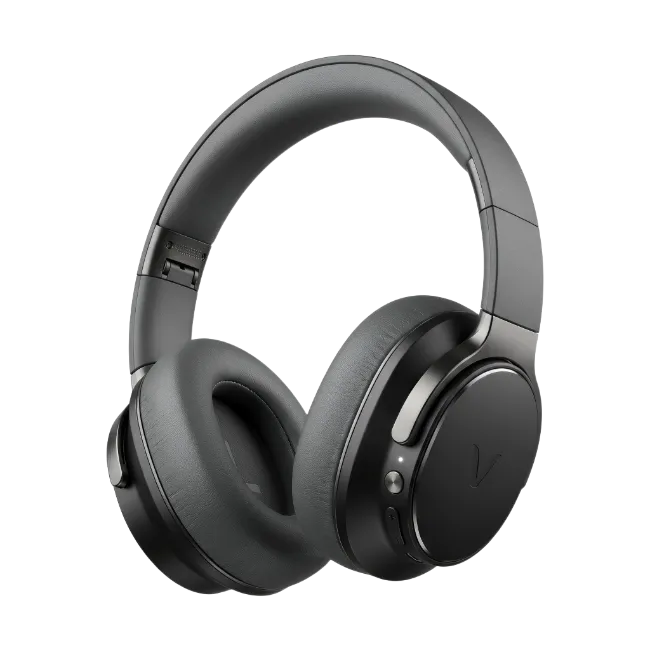 Wireless Black Over-Ear Headphones