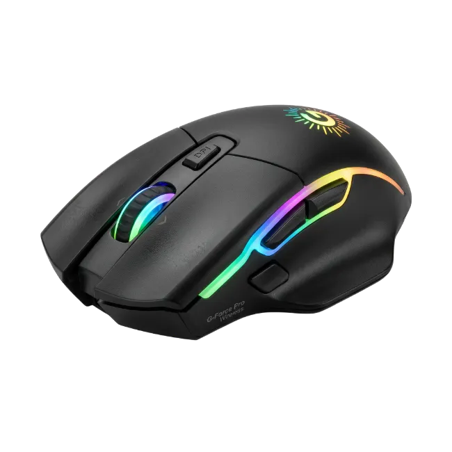 Wireless Gaming Mouse with RGB Lighting