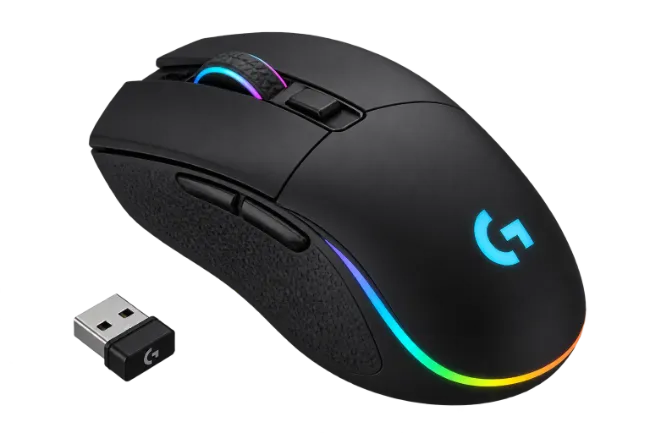 Wireless Gaming Mouse with RGB Lighting