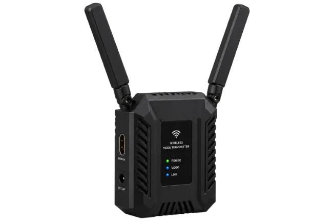 Wireless Video Transmitter with Dual Antennas