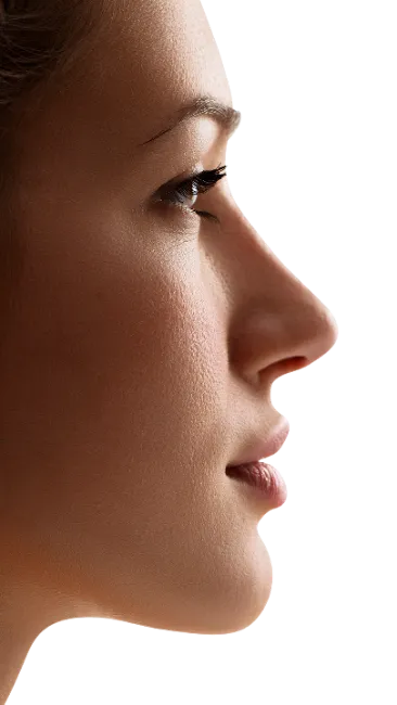 Woman Profile Side View Portrait