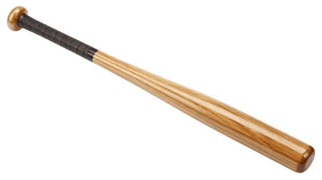 Wooden Baseball Bat Sport Equipment
