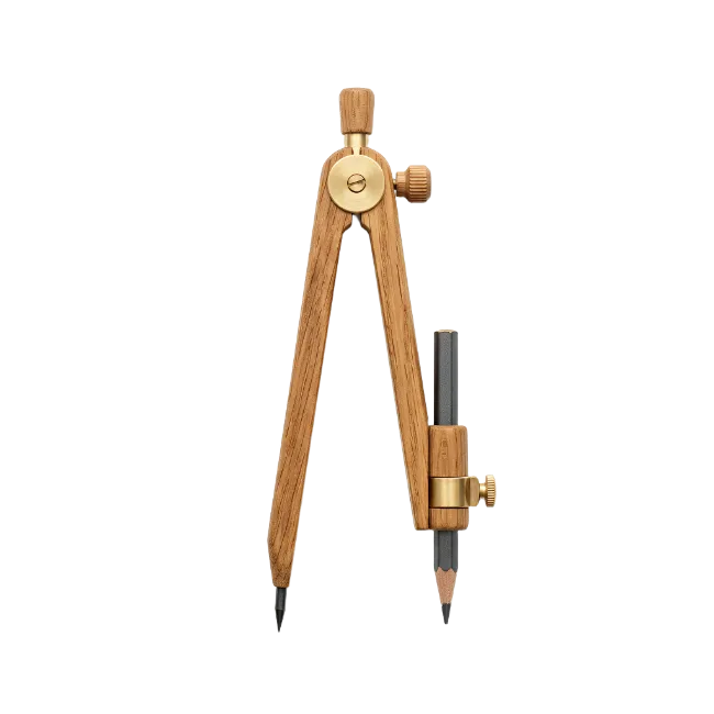 Wooden Drafting Compass