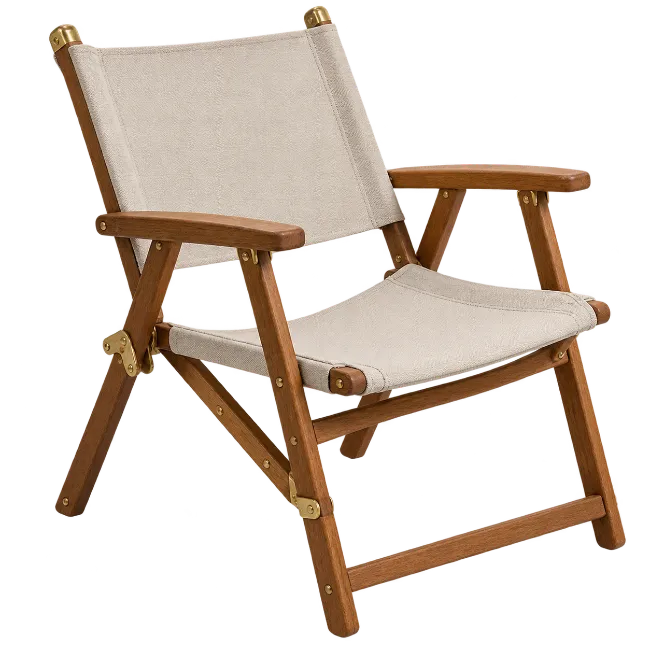 Wooden Folding Deck Chair