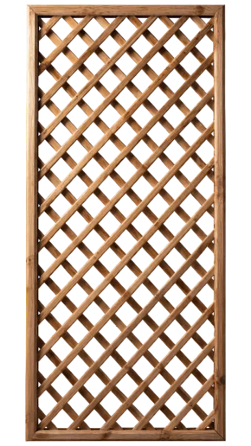 Wooden Garden Trellis Panel