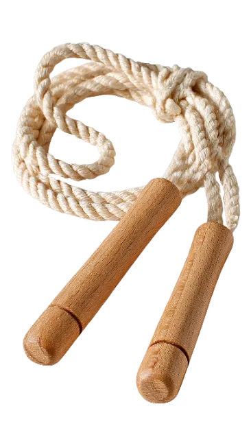 Wooden Handle Jump Rope
