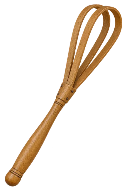 Wooden Kitchen Whisk
