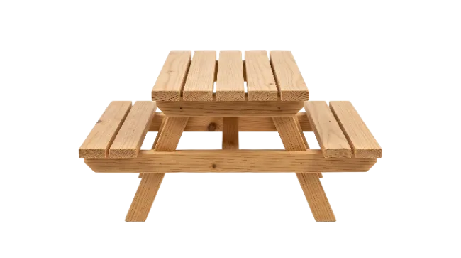 Wooden Picnic Table