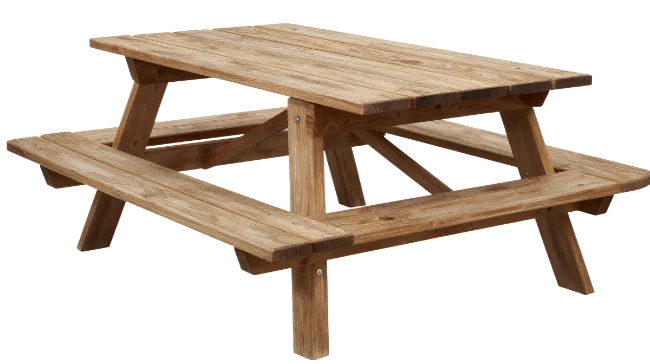 Wooden Picnic Table