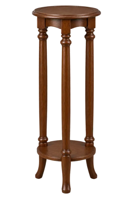 Wooden Plant Stand Pedestal