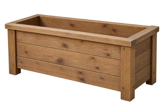 Wooden Planter Box for Garden
