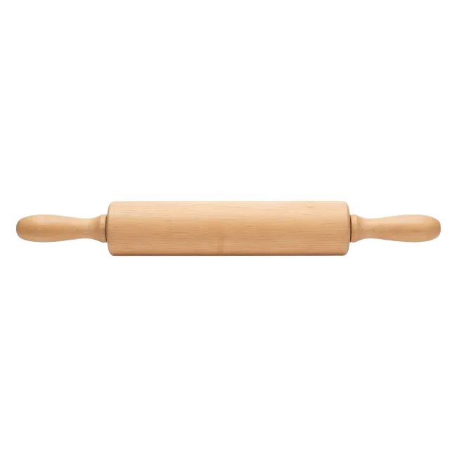 Wooden rolling pin for baking