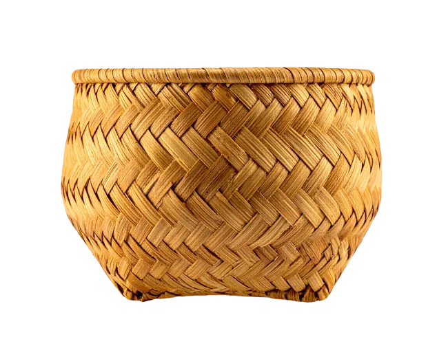 Woven Wicker Basket Container
