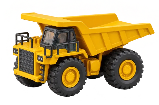Yellow Dump Truck Toy