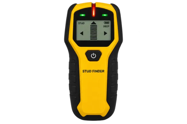 Yellow Electronic Stud Finder Tool