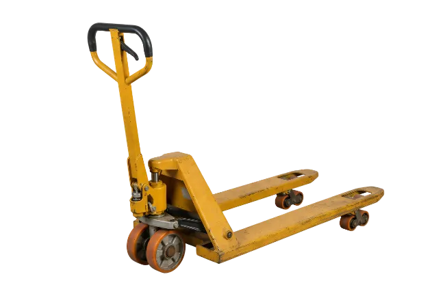 Yellow Industrial Pallet Jack