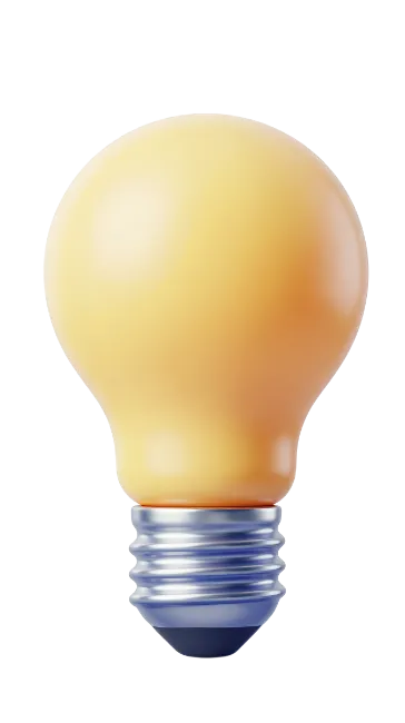 Yellow Light Bulb