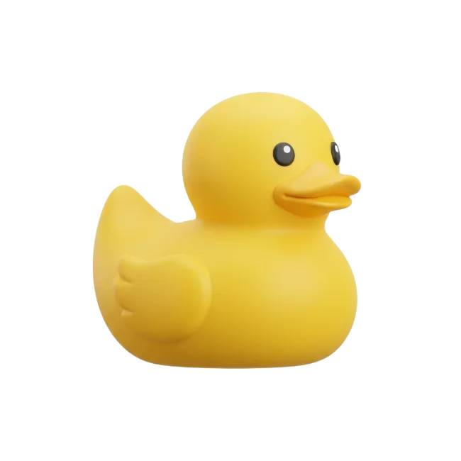 Yellow Rubber Duck Toy