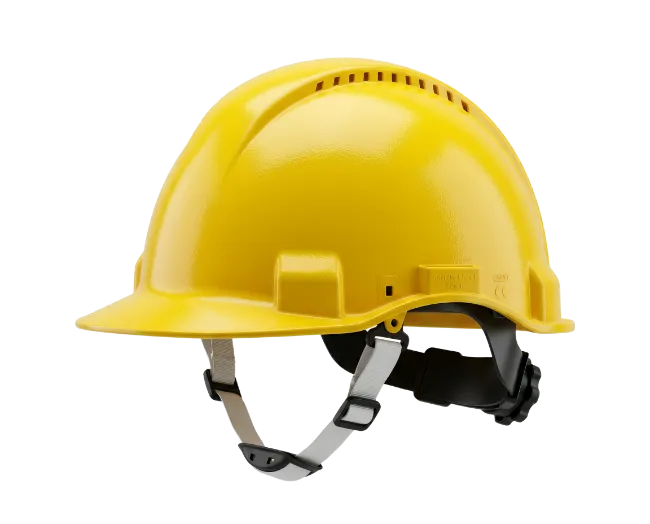 Yellow Safety Construction Hard Hat
