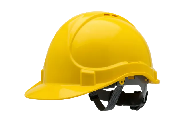 Yellow Safety Hard Hat